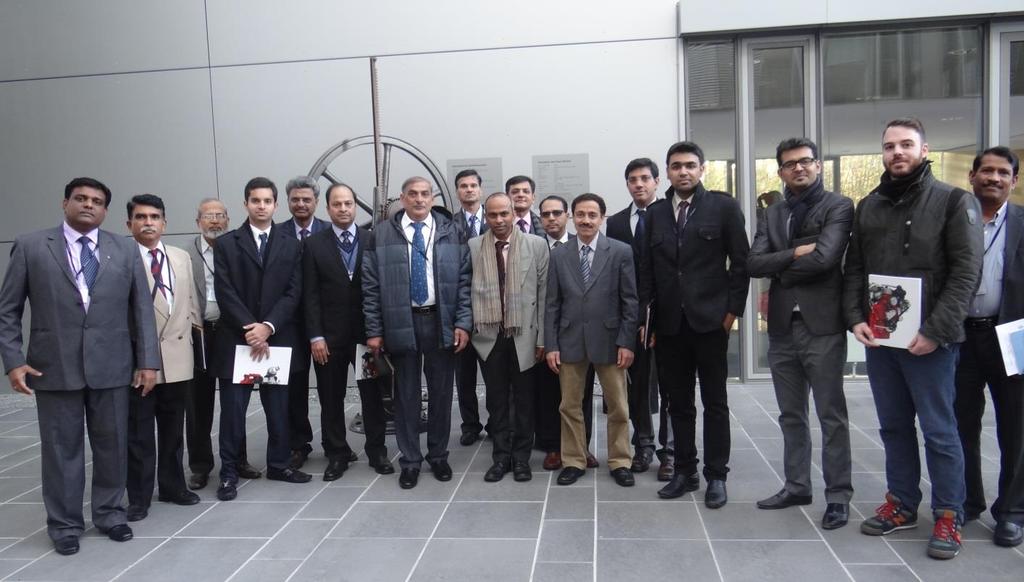 Summary INTERNATIONAL STUDY MISSION 2-6 December 2013: Germany In order to understand the updated technologies and manufacturing practices from German manufacturers, Training & Consulting team of TÜV