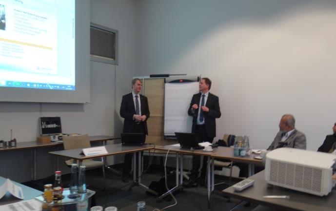 Mr Carlo Humberg, Vice President- Training and Consulting from TÜV Rheinalnd (Germany)
