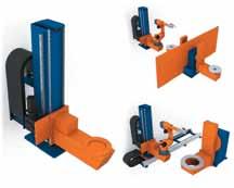 RP-CL Transversal track for overhead robot mounting The transversal track increases the working range of the overhead mounted robot and is thus able to weld complex, high-volume workpieces.