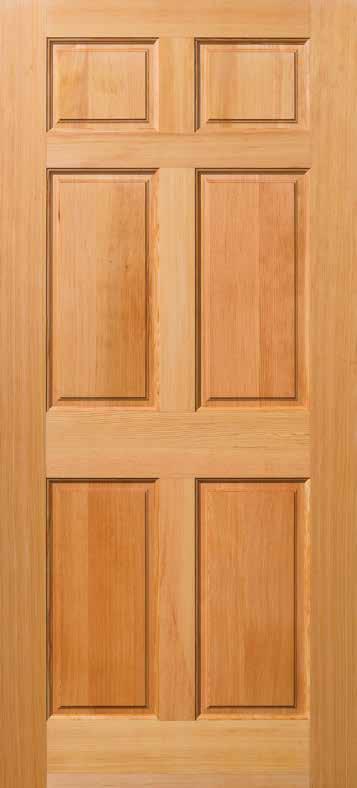 Fir Doors FSC Certified: Manufactured with FSC Certified lumber harvested from sustainable Forest Superior Veneer: Manufactured with FULL 1/16 Veneers, this door s veneer will tolerate greater levels