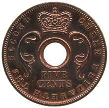 3583 Bronze Proof 5-Cents, 1963 (KM 37).