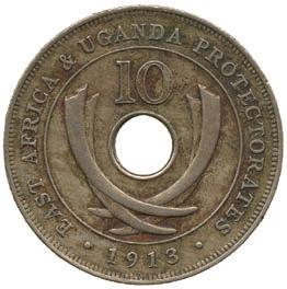 A touch of weakness at the date, otherwise choice mint state. 120-160 3591 3592 3591 Cupro-nickel 10-Cents, 1920H (KM 14).