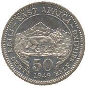 3652 3653 3654 3652 Cupro-nickel Proof 50-Cents, 1949
