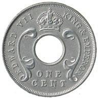 3525 3526 3525 East Africa and Uganda Protectorates, Edward VII, Aluminium Pattern Cent, 1906, struck on a thicker planchet of 2.5mm (KM Pn6 var).