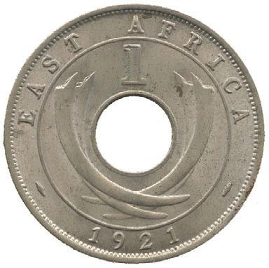 3532 East Africa and Uganda Protectorates, George V, Cupro-nickel Cents (4), 1914H, 1916H, 1917H, 1918H (KM 7). All mint state with some toning.