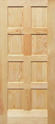 Pine Ponderosa Pine Panel / Bifolds 1/4" Flat