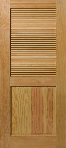 Pine Louver / Panel P730 For sizes please see chart on right Louvers &