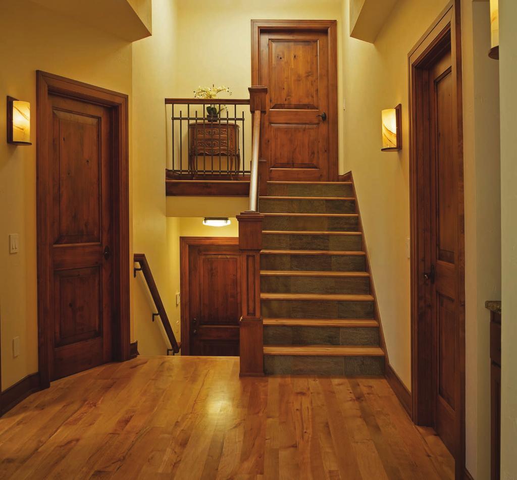 HARDWOOD INTERIOR DOORS KA5082ARP Rogue Valley Hardwoods Create a designer look by installing matching interior doors throughout your home.