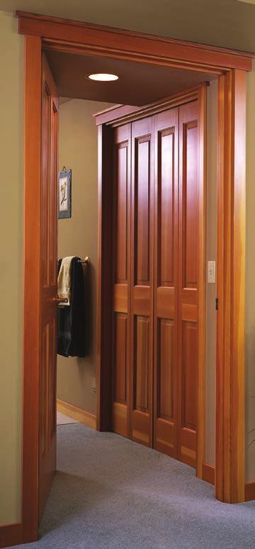 Primed solid poplar jambs provide both strength and stability and should be used with doors of substantial weight such as MDF doors and are available in both 11/16 or 5/4 thickness.