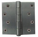 5 hinges are typically used for 1-3/8 doors and 4 x 4
