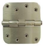 Non-Ball Bearing Hinges Used on most residential