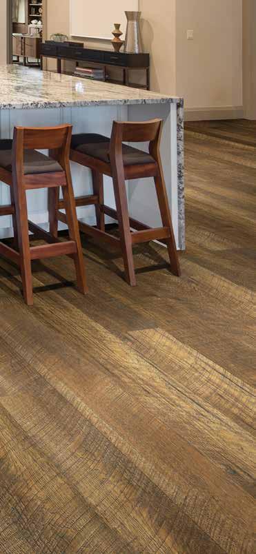 The depth of color in this diverse collection is unlike any other vinyl flooring product, but it s still completely waterproof, durable, easy to clean, FloorScore Certified and made using 100% pure