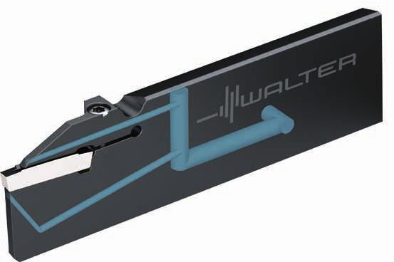 _WALTER CUT G1041-P REINFORCED PARTING BLADE Double the cooling in the groove. NEW THE TOOL G1041.
