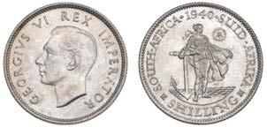 2163 2164 Shilling, 1940 (Hern S215; KM. 28).