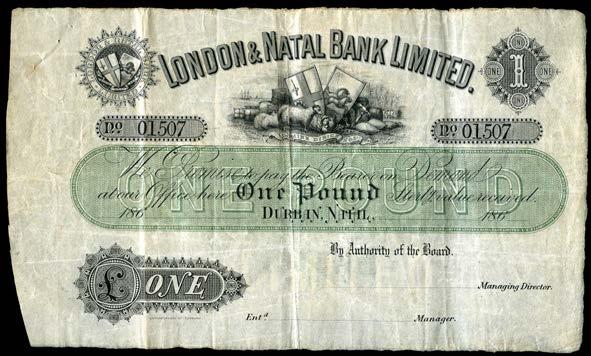 Very fine 90-120 2289 Reserve Bank, Ten Pounds, 19 April 1943, F/2 146720, signature of J. Postmus (Hern 201; Pick 87).