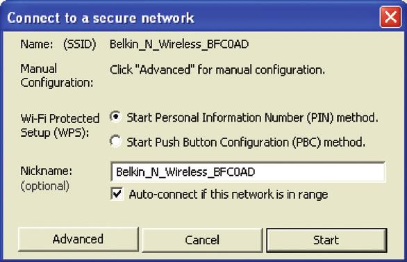 WPS využíva všeobecne známe metódy, ako je ručné vpisovanie osobného identifikačného čísla (Personal Identification Number PIN) alebo konfigurácia push-button network-name.