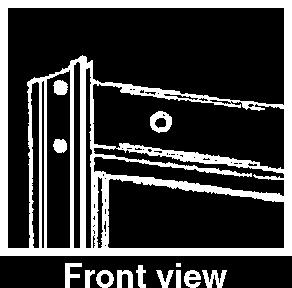 3. Orient the assembled door frames for so that the Outer Door Frame (7a) is on the left, and the Inner Door Frame (7b) is on the right.