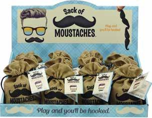 Hook the other end around the end of a second moustache, now hook your second moustache to a