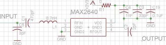 The finished circuit schematic for ADL5523 is shown in Figure 13, R 40, R 37, R 20, R 38 are reserved for further adjustment and not used for this design.