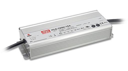 HLG-3H seri es Features : Universal AC input / Full range (up to 305VAC) Built-in active PFC function High efficiency up to Protections: Short circuit / Over current / Over voltage / Over temperature