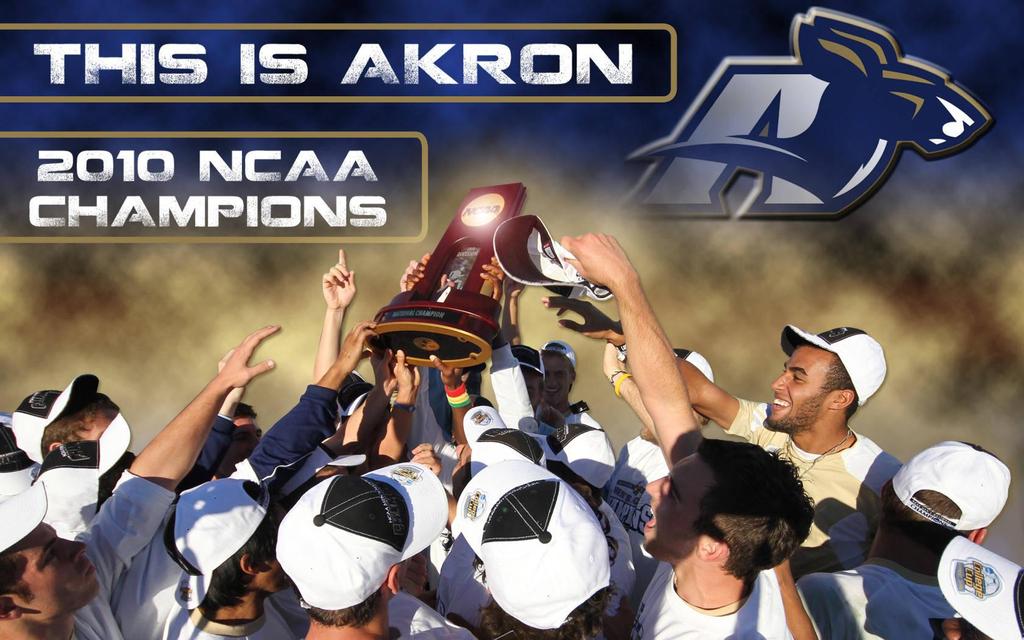 UA 2010 NCAA Soccer Championship While this is Akron s first National