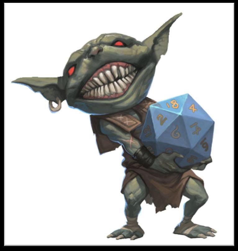 I also wanted to preserve their unique gobliness that Pathfinder has given them, to not just feel like another stat-block or NPC.