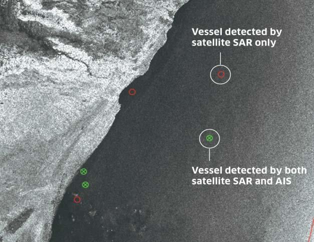 SAR image /Sat-AIS integration Detecting non-reporting vessels RADARSAT-2 Data and Products MacDONALD, DETTWILER AND ASSOCIATES