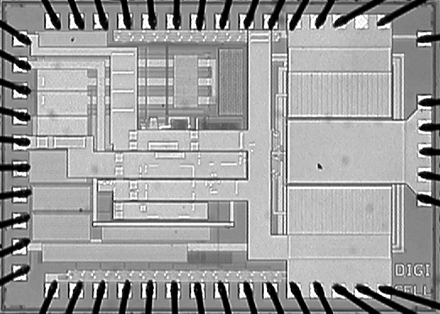 Chip Micrograph Active area 2 mm 2 1.
