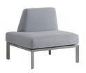 25W x 23D in. CS3800-51A Sectional Armless Chair Shown in 7018-71 Gr. B Shown on page 2 Shown in 7029-71 Gr.