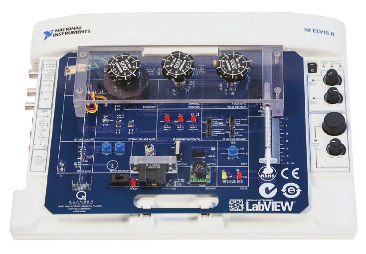 QNET Engineering Trainers to Teach Controls With Quanser NI Engineering Trainer (QNET) boards for the NI Educational Laboratory Virtual Instrumentation Suite (NI ELVIS), students can complement their