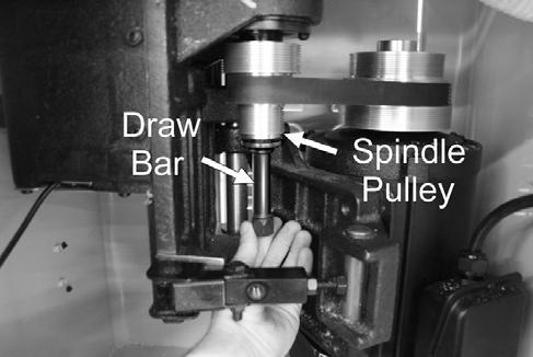 WARNING Unlock the spindle before turning on the shaper. See figure-6.