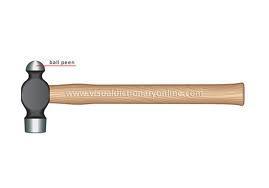 Cross peen Sledge Hammer c) Straight peen Set hammer: Used for