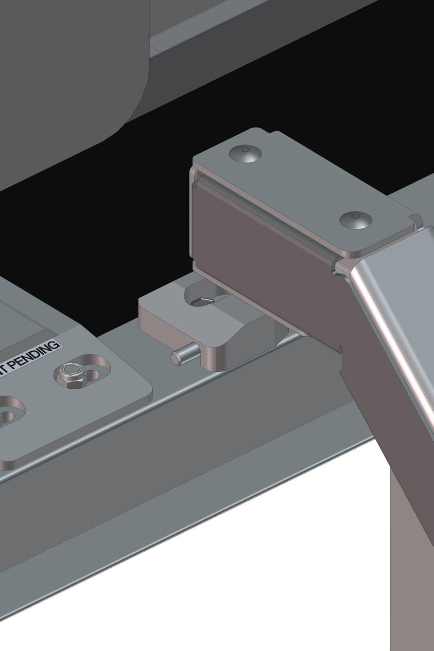 Optional Step Operation Set Up Note: Steps are an optional component in Generation 2 Patio Railing kits. 1. ttach the steps to the ramp door by locking them into the step keeper bases (Fig. 11). 2. Extend the feet (Fig.