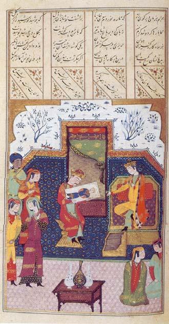 Lesson Two This second lesson introduces students to the traditional Persian Miniature, comparing and contrasting this with modern poster designs.