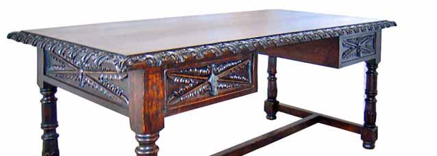 Spanish Colonial Tables & Desks AR-TBL-201D WRITING DESK 72 x 36 x 31 high