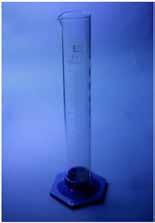 55 Measuring Cylinders Plastic Foot Measuring Cylinders, Soda Glass, Class B MCS/10 MCS/25