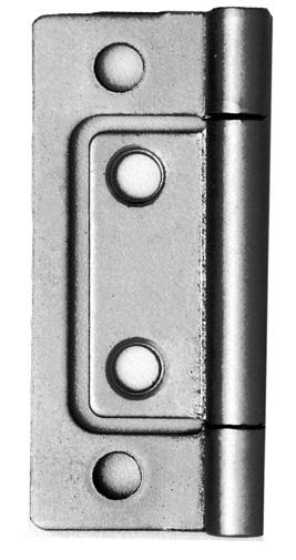 NON-MORTISE HINGES H03-041A5 Height: 2 (50.8mm) Large Leaf Width: 5/8 (15.