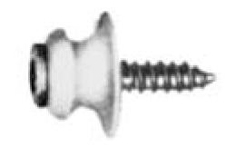 CASEWORK HARDWARE B03-07001 Button Catch Reverse Clip Length: 1 (25.