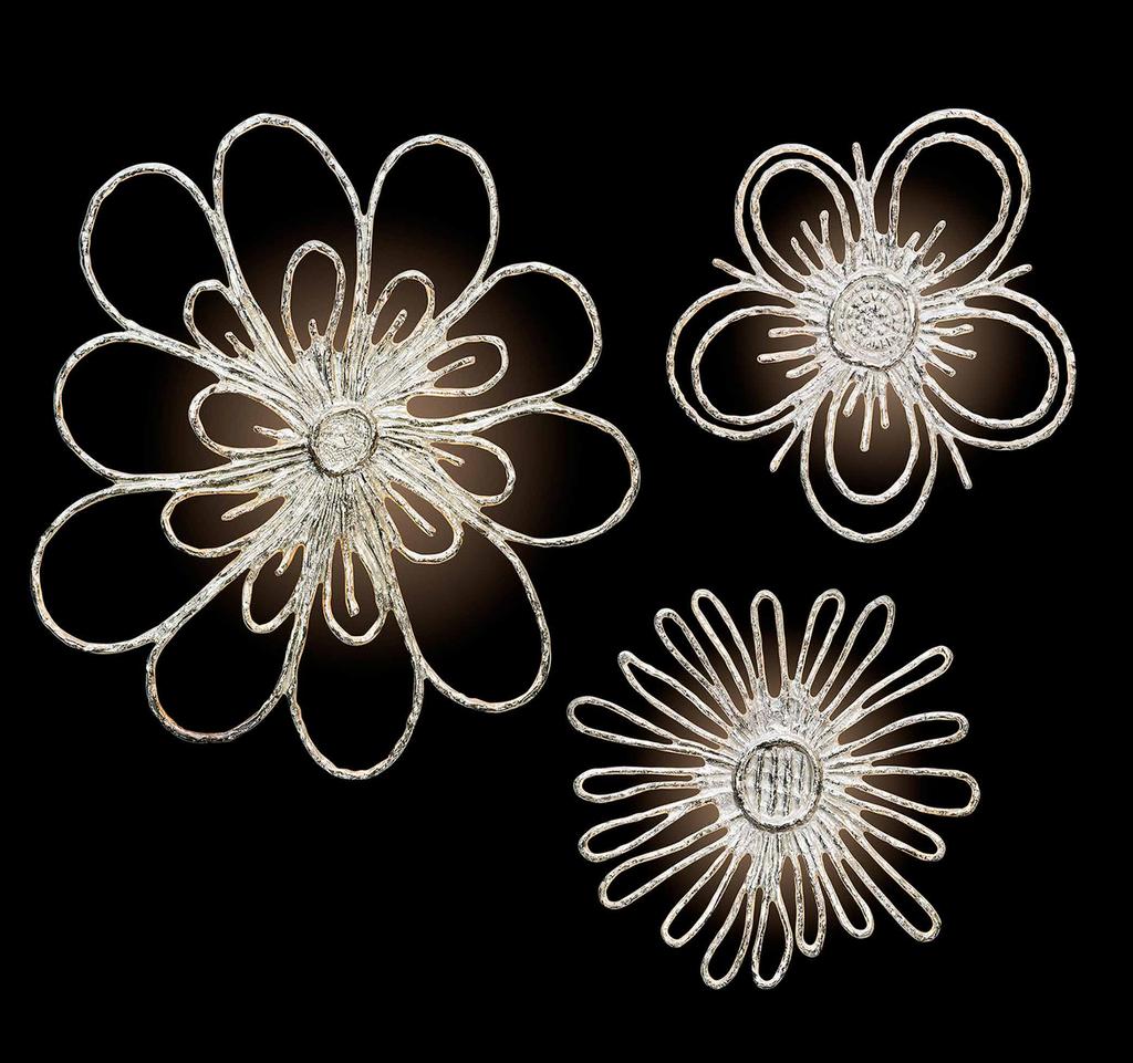 70cm Itemnr: PA 885 Model: Melting Flowers wall lamp Dahlia Material: