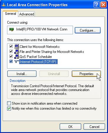 6.3 Setup in a Non-DHCP Network Setup in a non-dhcp network If the instrument is setup in a non-dhcp network, the web interface can still be accessed using a crossed Ethernet cable.
