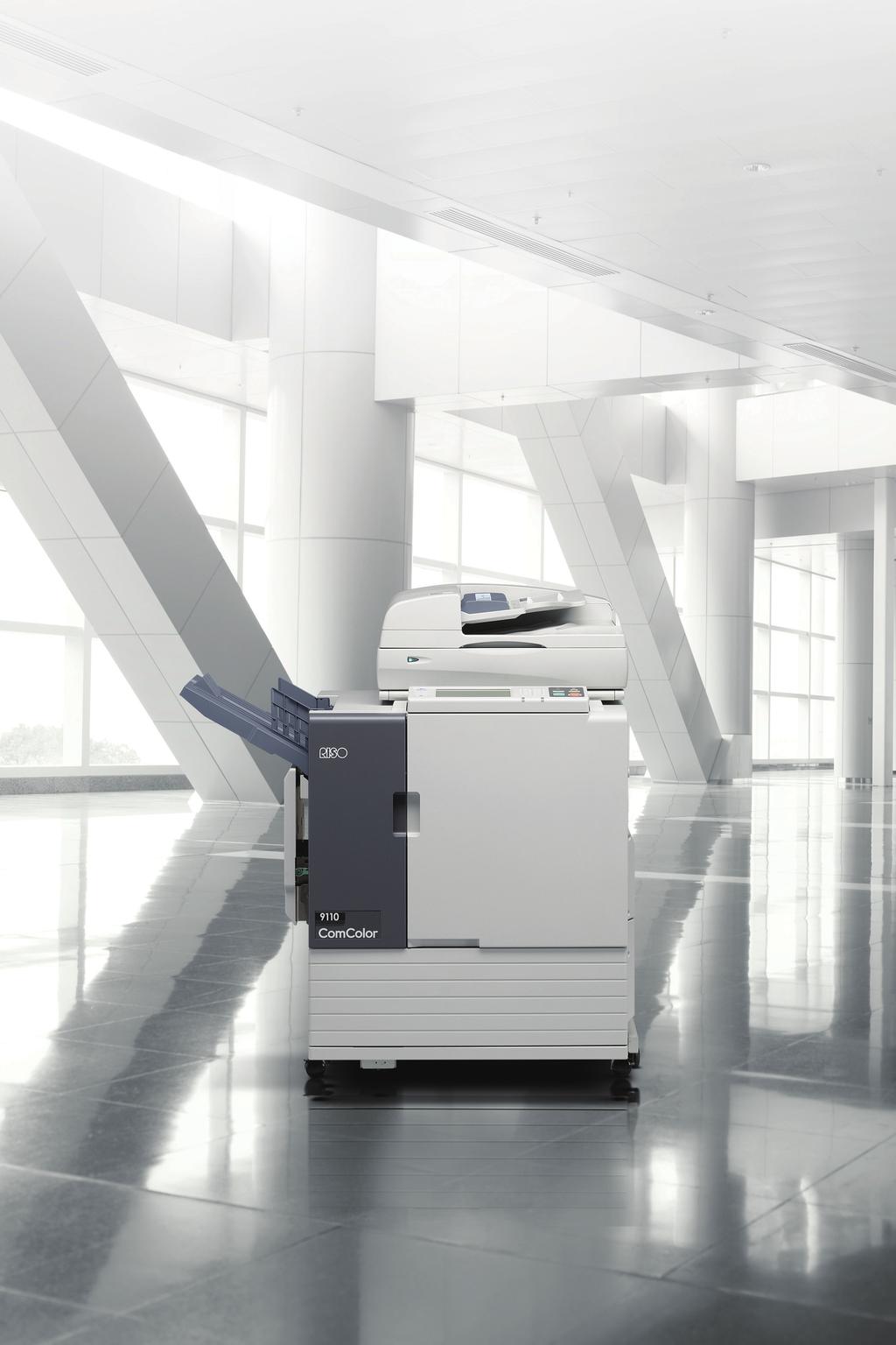 Enhance workflow efficiency Streamline print production The RISO ComColor combines the World s fastest print speed (150 pages per