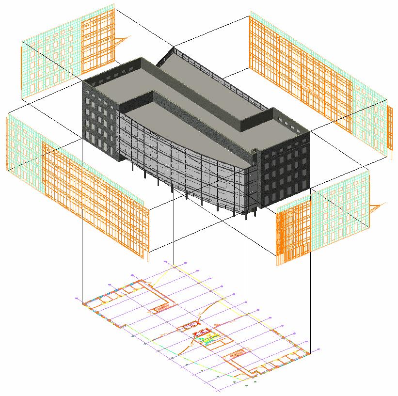 Drawing Management respects this distinction between the unique Building Information Model and reports generated from the Building Information Model.