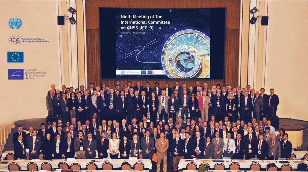 Actively participate in the 9th Meeting of the ICG, IWG, ITU and other GNSS activities organized by the United Nations