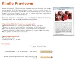 Scrivener has a direct link to download this (click File>Compile), or go to www.amazon.com/kindlepublishing. 2.