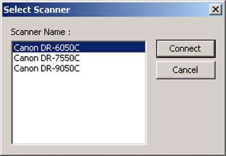 CHAPTER 5 TROUBLESHOOTING 5) The initial screen is displayed. Figure 5-206 6) If each service mode is executed, select [Select Scanner] and if the firmware is registered, select [Firm Registration].