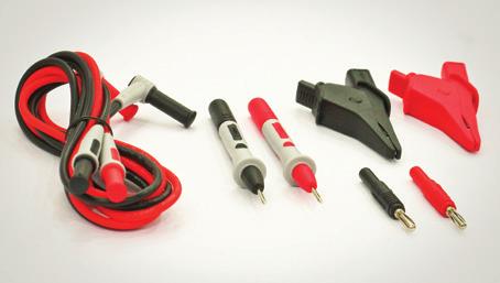 Ordering Information Standard shipped accessories U1271A U1272A U1273A U1273AX Standard test leads, test probes