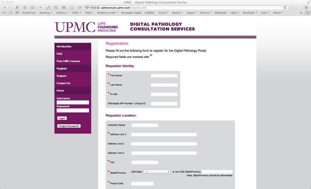 Services webpage at: pathconsult.upmc.