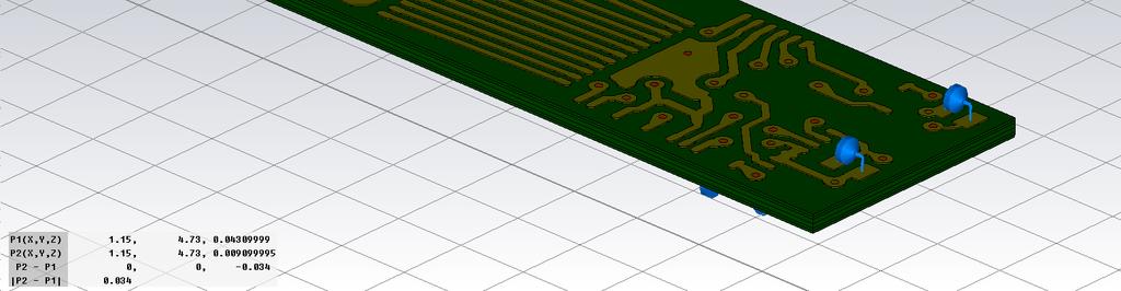 PCB from ECAD tool 2d layout All traces