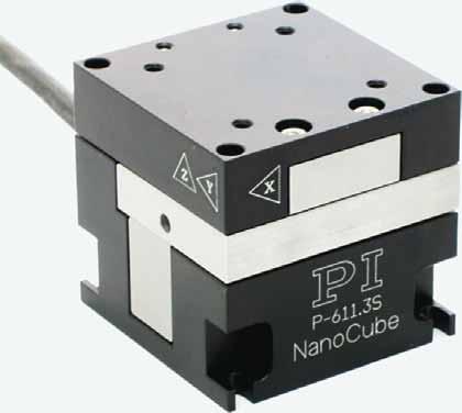 18 The E-664 is a bench-top amplifier & position servo-controller that is especially designed for the P-611.3S NanoCube XYZ nanopositioning system (see p. 2-52).