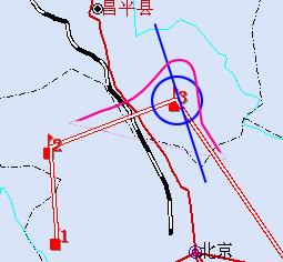 If upload modified shipping point exactly target point is toward new goals points plane flew immediately; If during flights upload changed all navigation points, then plane flew toward target new
